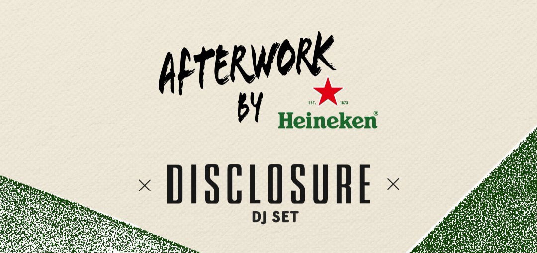 Disclosure se presentará en el escenario de Heineken Afterwork Vol.4