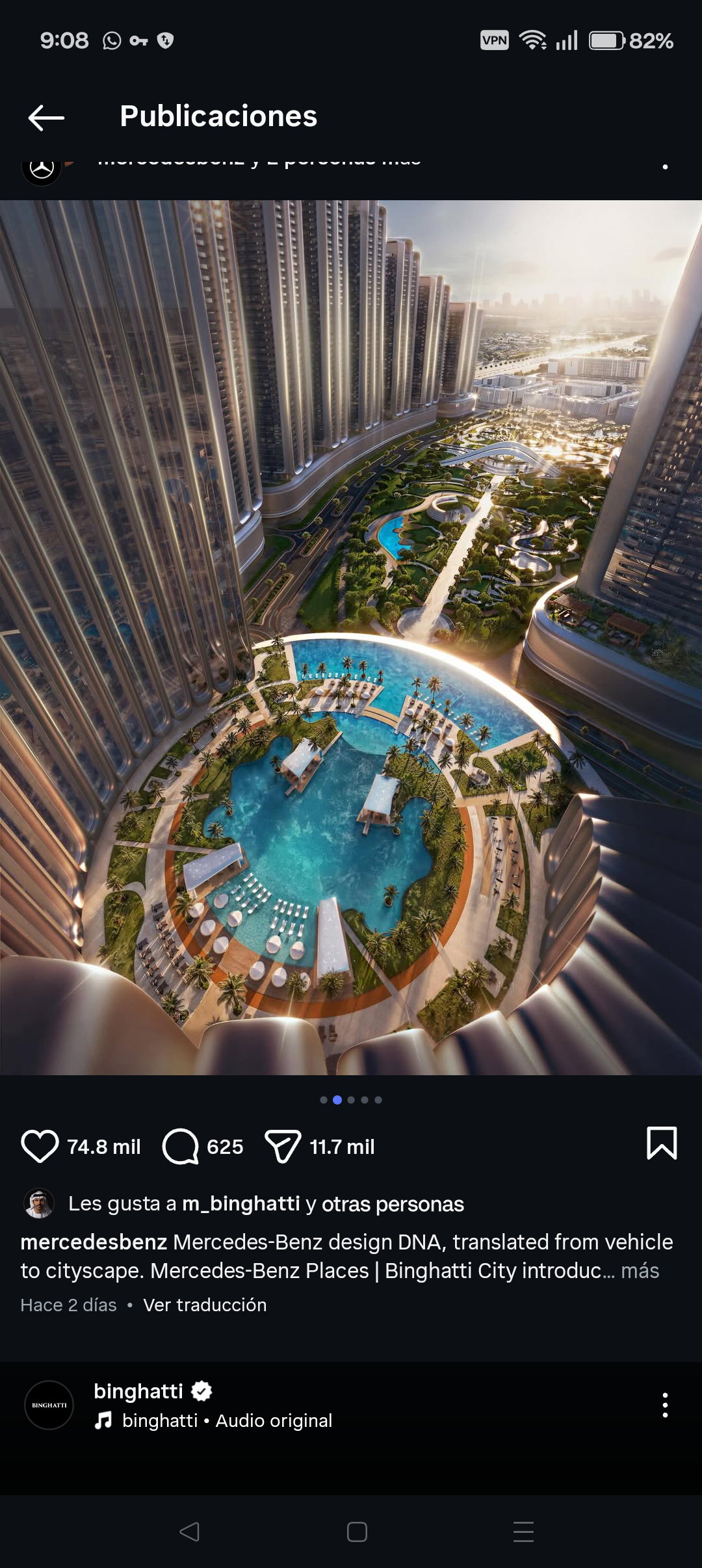 Binghatti inaugura en Meydan la primera ciudad de la marca Mercedes-Benz del mundo, lo que marca el mayor evento inmobiliario en la historia de Dubái.