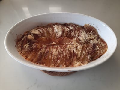 מאפה תפוחים- דל פחמימות ללא גלוטן