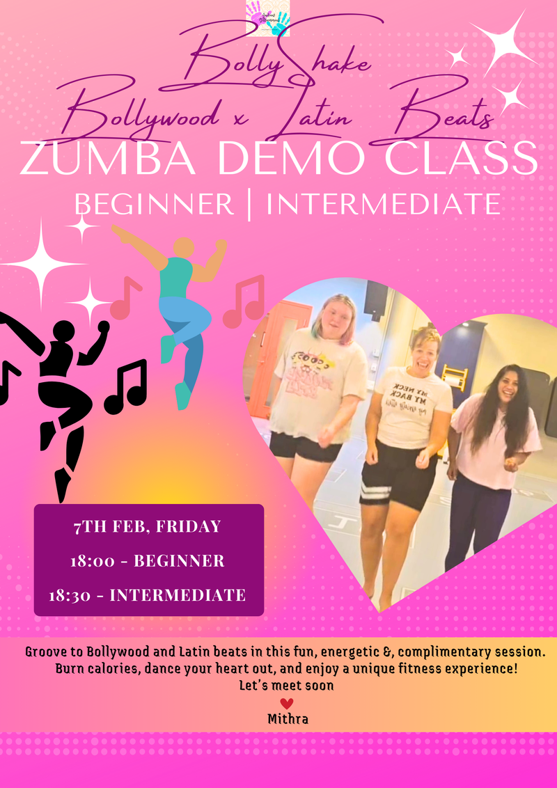 Zumba: BollyShake Demo Session