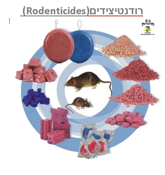 מה זה רודנטיצידים (Rodenticides) בחומרי הדברה ❓