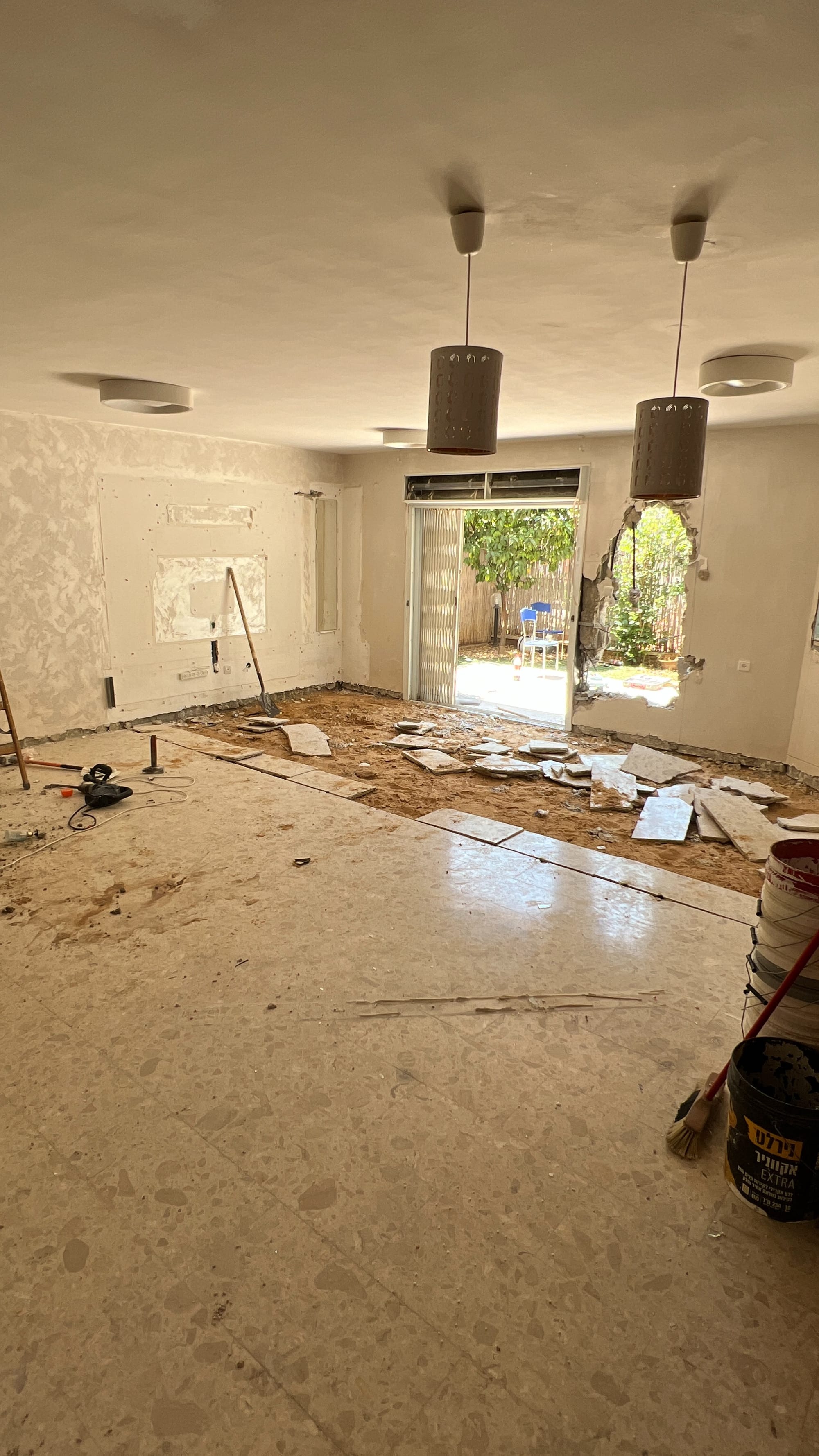 פרוייקט וילה במודיעין שיפוץ פנימי וחיצוני