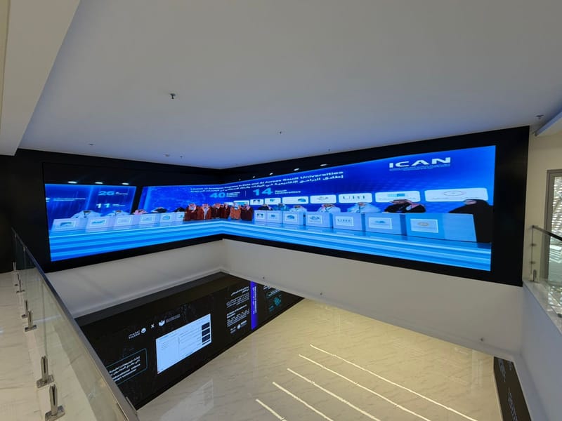 Indoor LED Displays for SDAIA — Riyadh