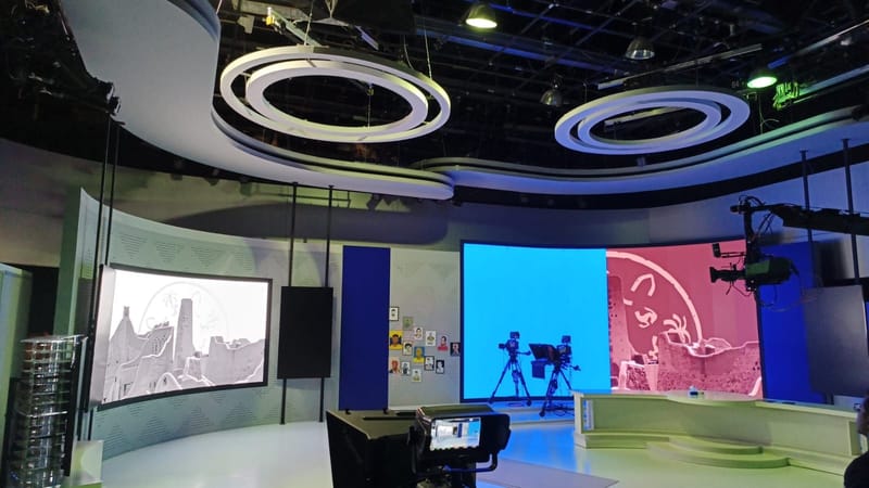 Indoor LED Video Walls for MBC Studios