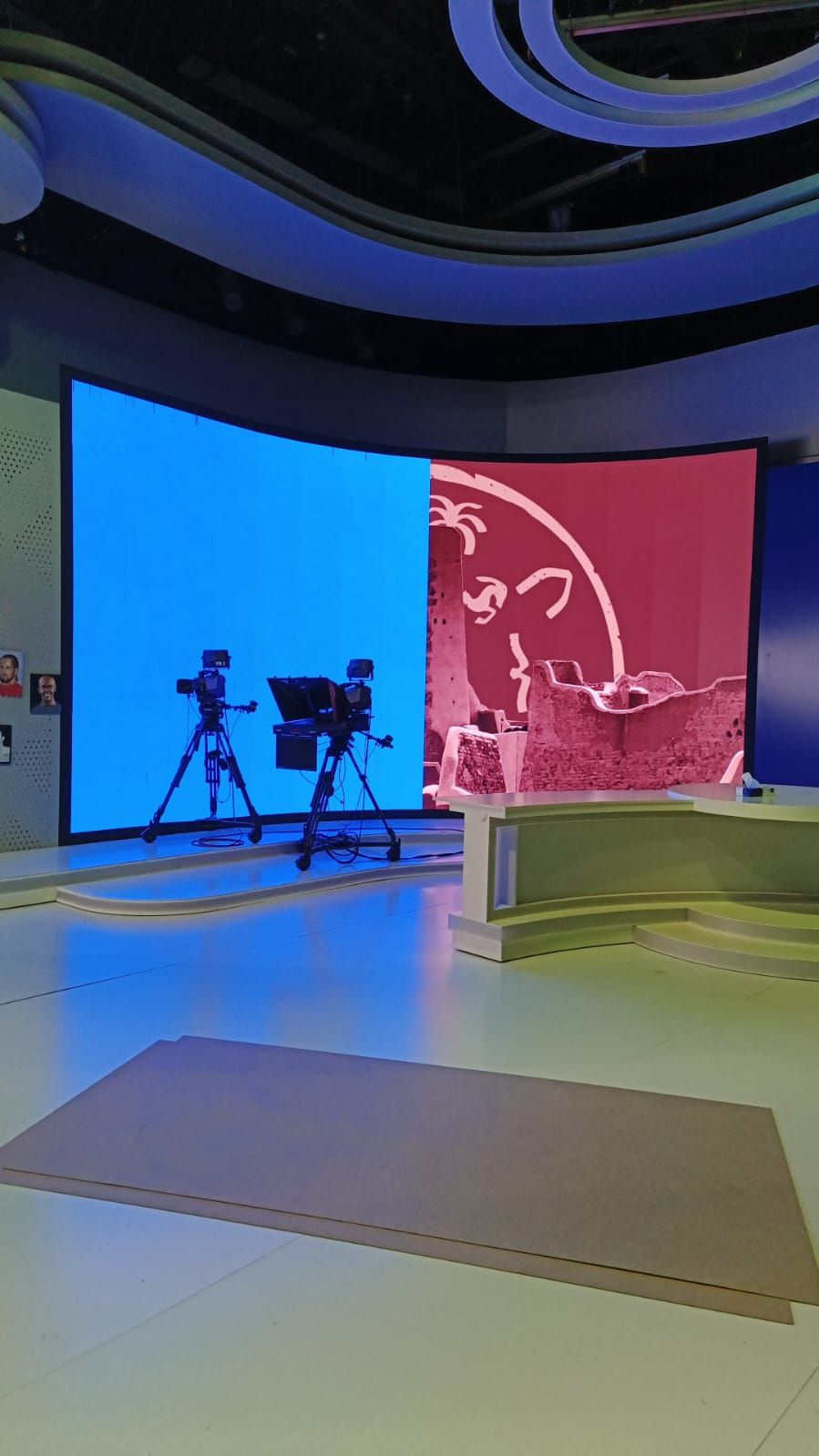 شاشات LED داخلية لاستديوهات MBC