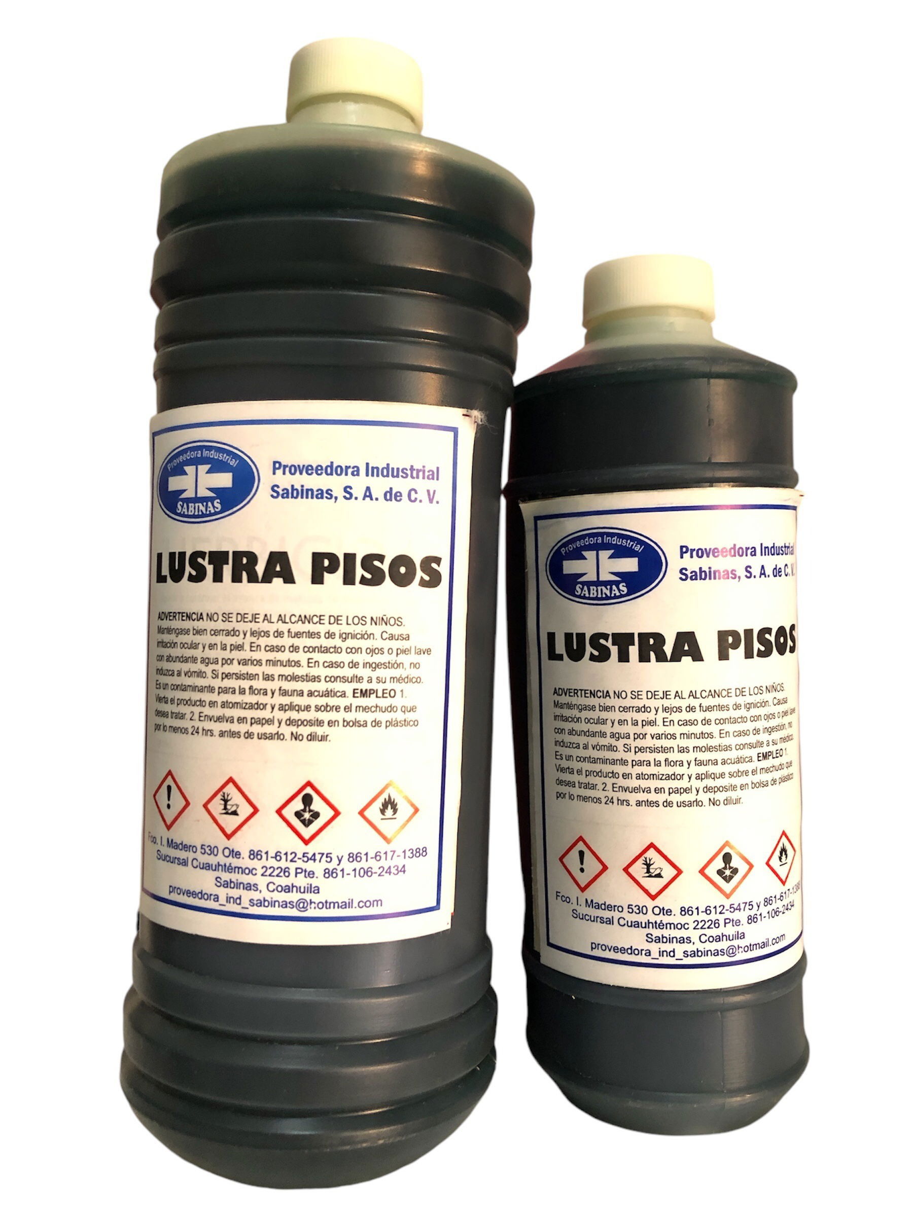 CONT. 1 LITRO, CONT. 250 ML.