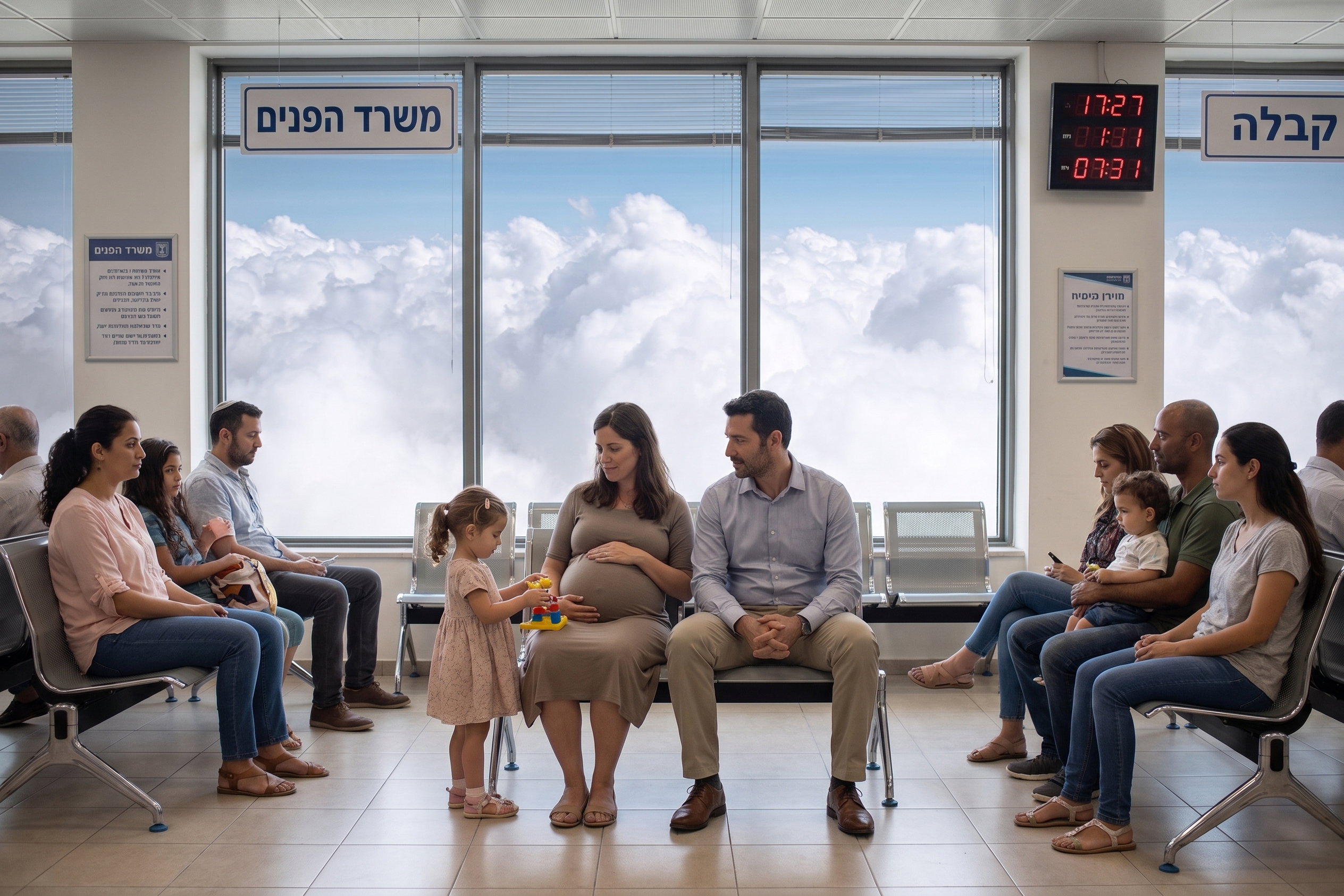 משפחה במשרד הפנים