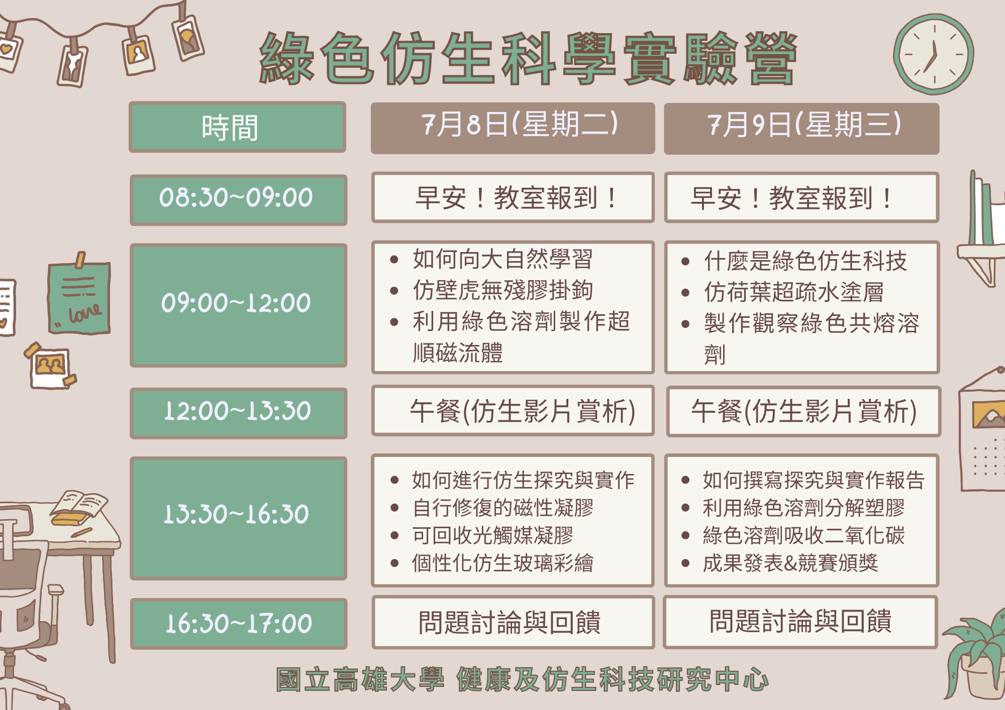 2025綠色仿生科學實驗營