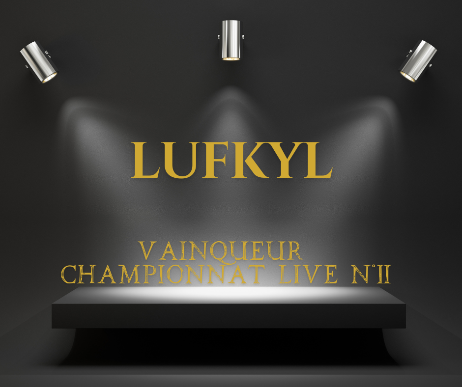 L'amour selon Lufkyl, il remporte le deuxième championnat 😍