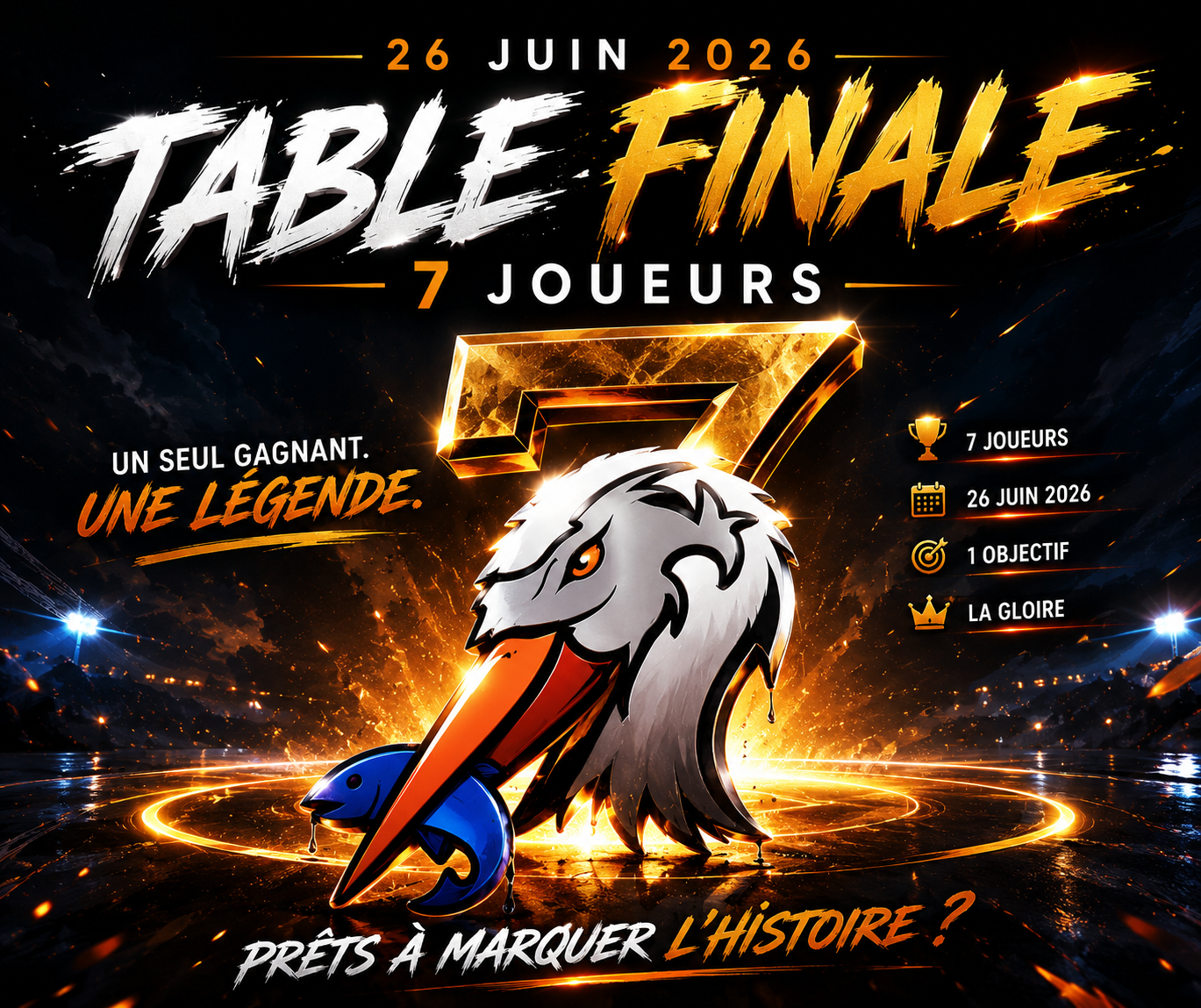 Une table finale, ça ne se reçoit pas : ça se mérite.