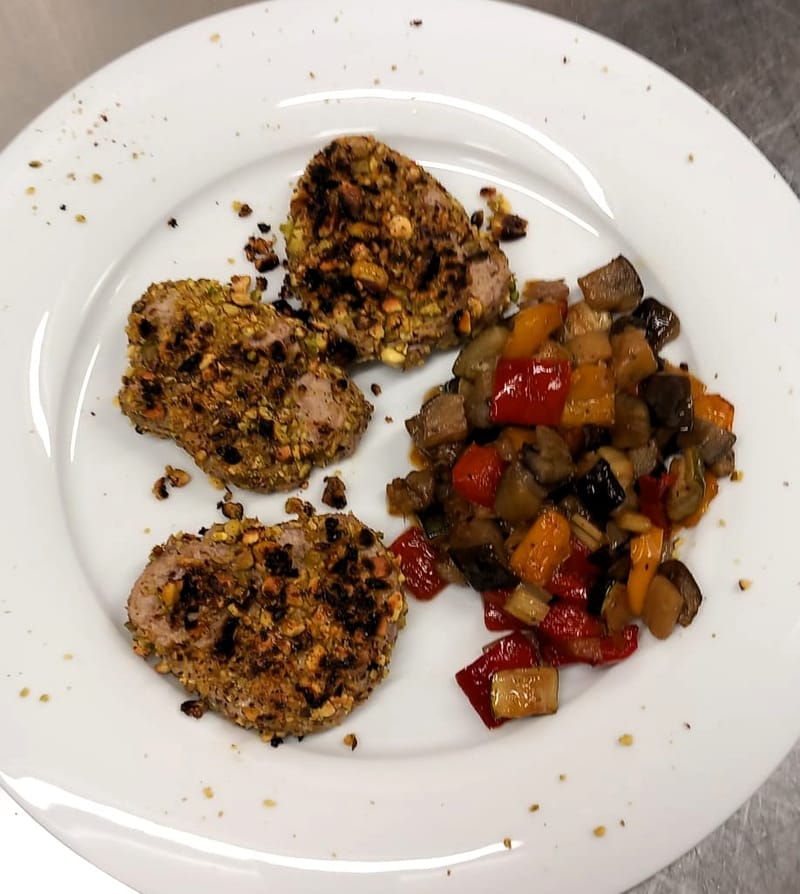 FILETTO DI MAIALE AL PISTACCHIO