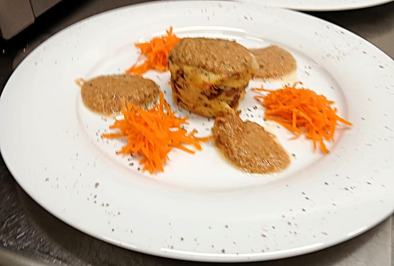 TORTINO DI PATATE CON FINFERLI E FORMAGGIO