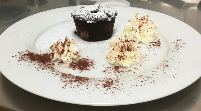 TORTINO AL CIOCCOLATO E PERE