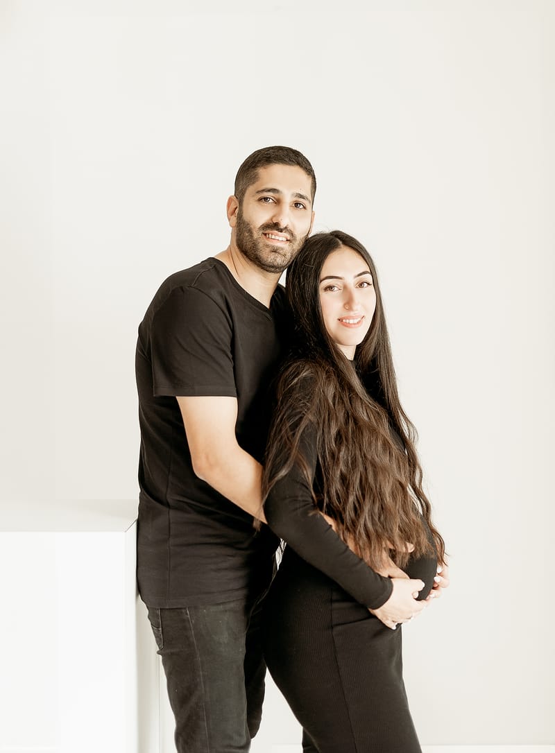 הריון בסטודיו\ בית הלקוח