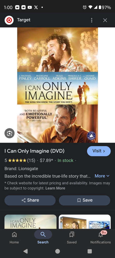 I can only imagine (the movie)