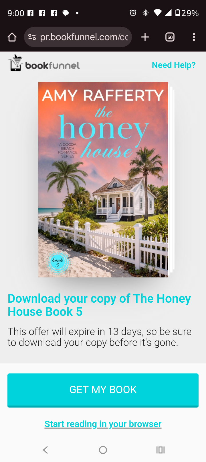 The Honey House book 5 by Amy Rafferty
