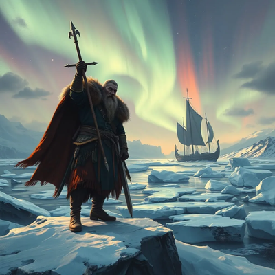 L’épopée des terres boréales : Histoire du Groenland et de l’Islande jusqu'au XIVe siècle.