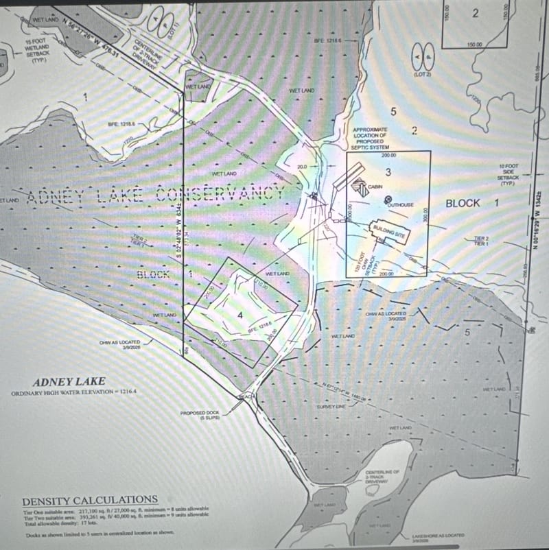 Public Hearing - Adney Lake Conservancy - "The Point"