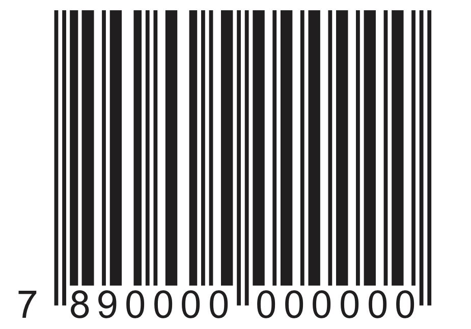 Código de Barras EAN-13 Brasil 789