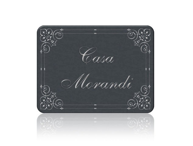 Targa Personalizzabile - Eleganza e Tradizione Senza Tempo