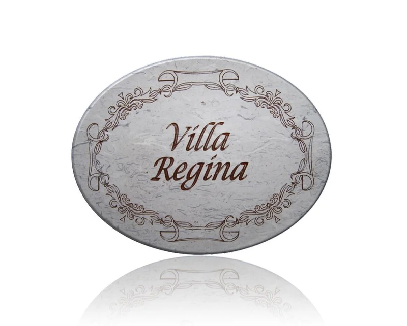 Targa per ville e dimore personalizzabile