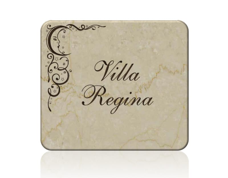 Targa per ville e dimore personalizzabile