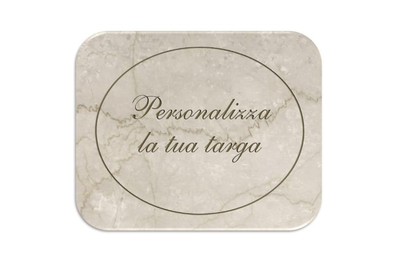 Targa per ville e dimore personalizzabile