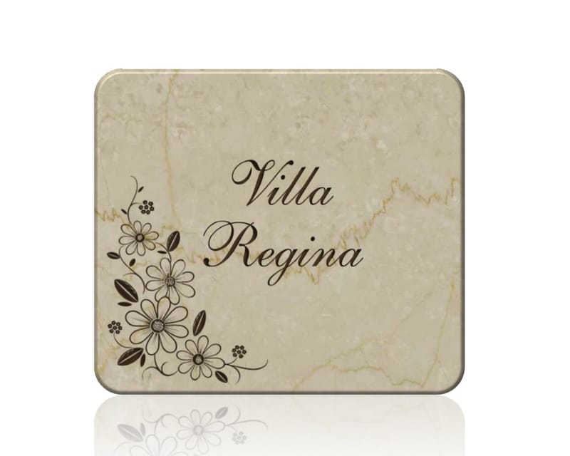 Targa per ville e dimore personalizzabile