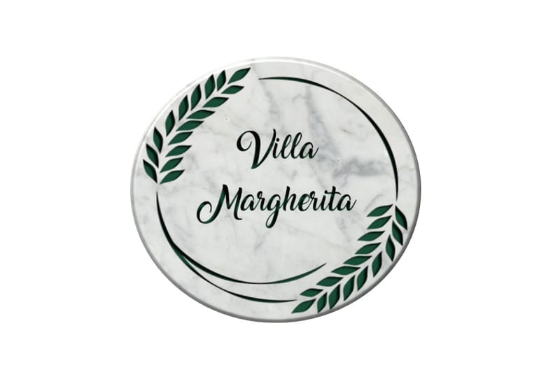 Targa per ville e dimore personalizzabile