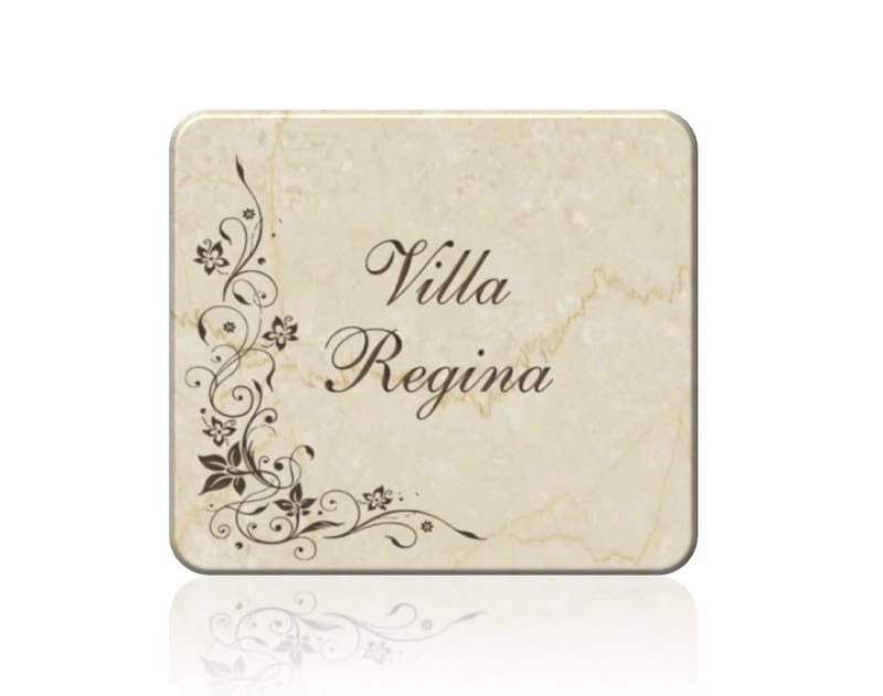 Targa per ville e dimore personalizzabile