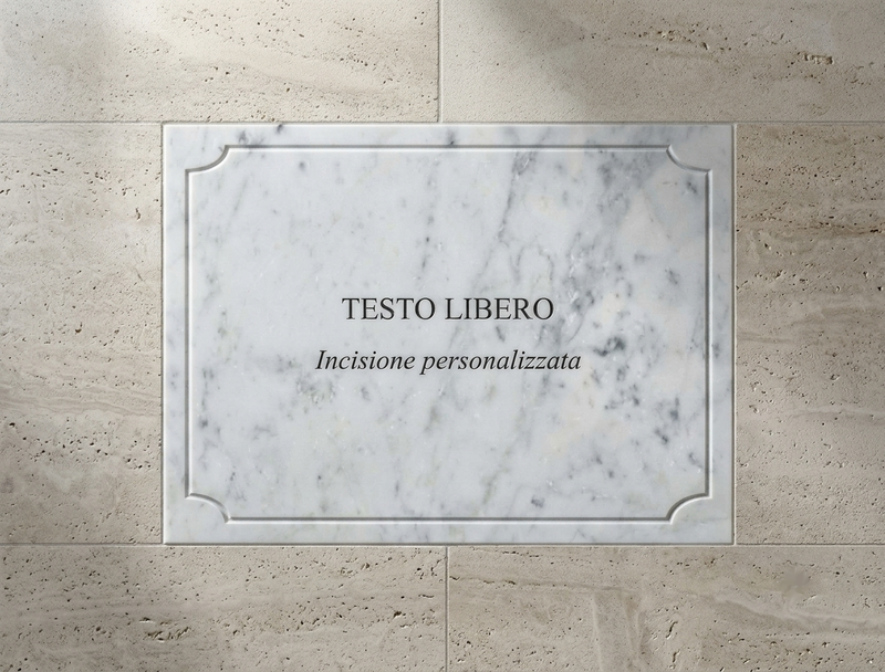 TARGA COMMEMORATIVA PERSONALIZZABILE