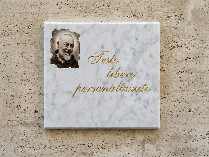 TARGA COMMEMORATIVA PERSONALIZZABILE