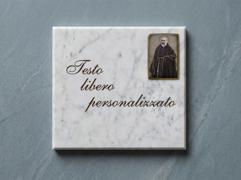 TARGA COMMEMORATIVA PERSONALIZZABILE