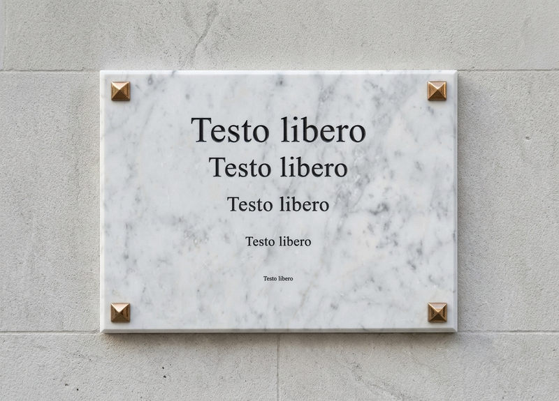 TARGA COMMEMORATIVA PERSONALIZZABILE