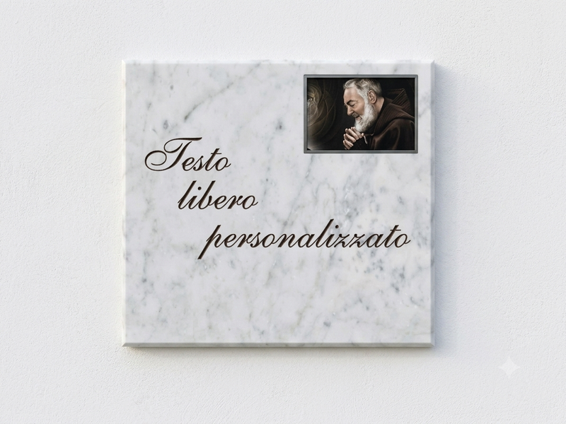 TARGA COMMEMORATIVA PERSONALIZZABILE