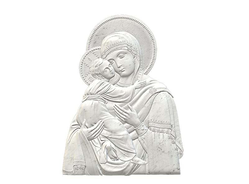 SCULTURA BASSORILIEVO ARTE SACRA 010