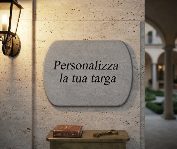TARGA BOTTE PERSONALIZZABILE PROPOSTA 002