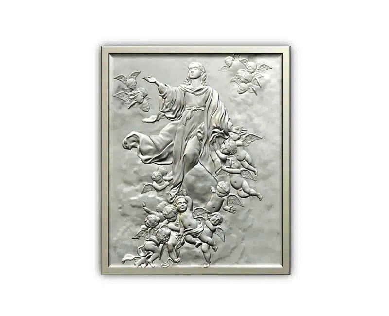 SCULTURA BASSORILIEVO ARTE SACRA 005
