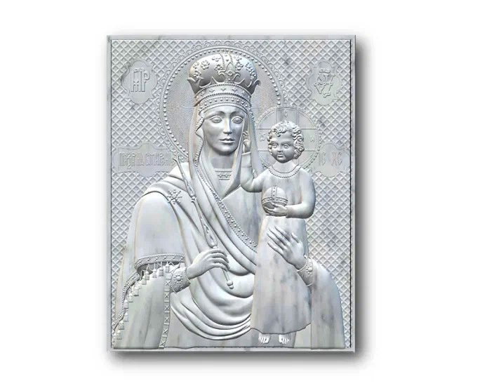 SCULTURA BASSORILIEVO ARTE SACRA 008