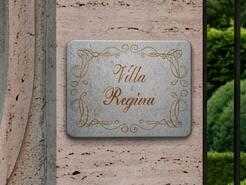Targa per ville e dimore personalizzabile PROPOSTA A026