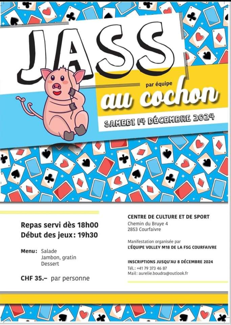 JASS AU COCHON