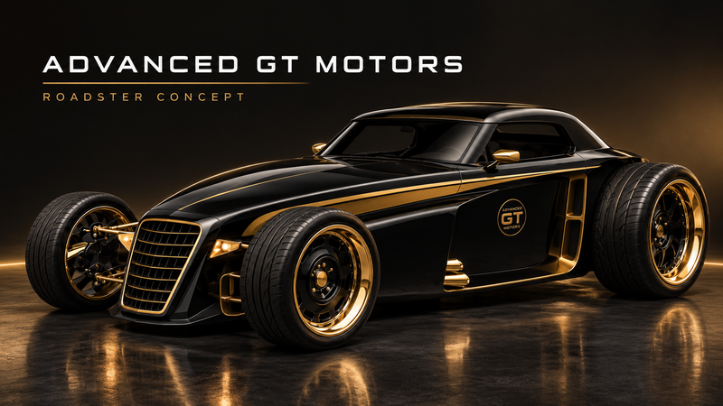 1932 Ford-Style Chassis & Aluminum Body Options