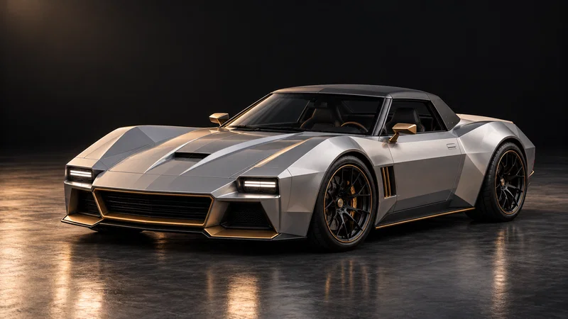 TITANIUM GT — ANGULAR V8 COUPE angular aluminum concept