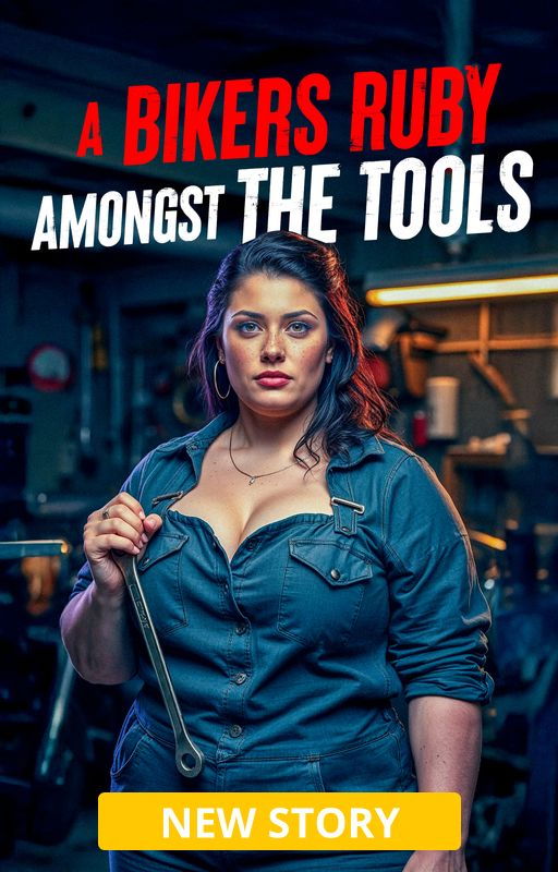 Biker's Ruby Amongst the Tools by Raven Wimberly