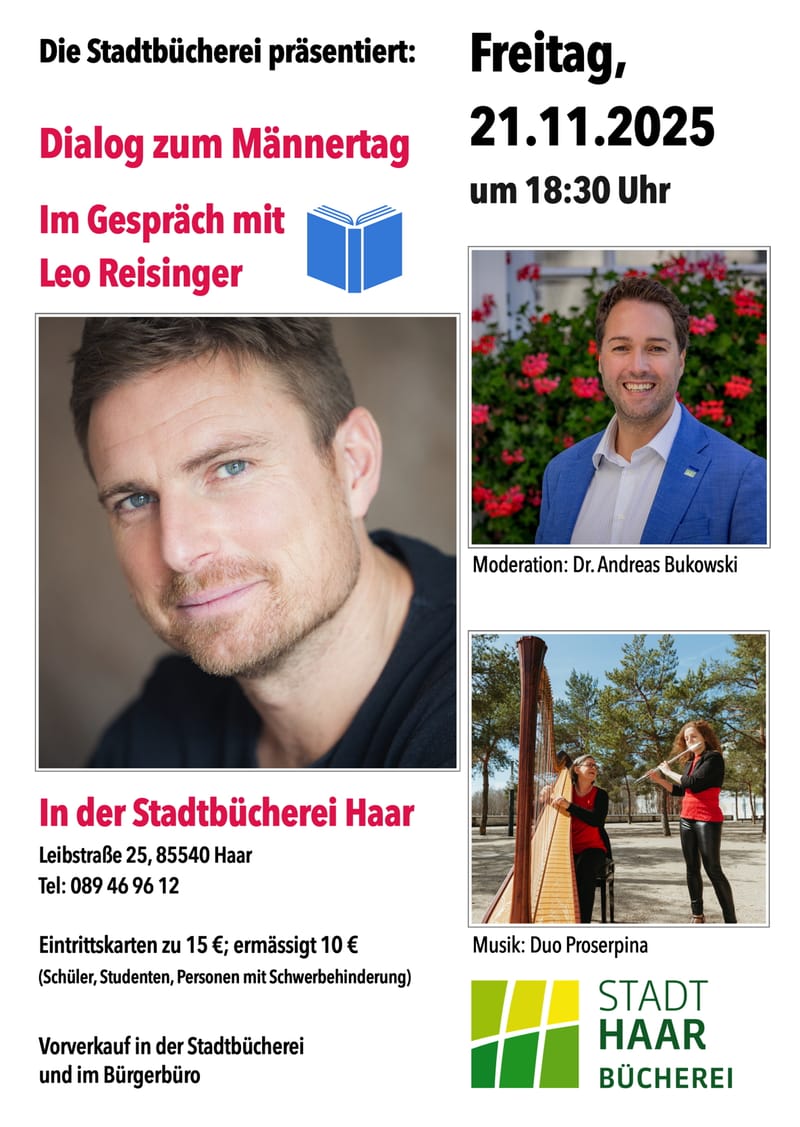 Dialog zum Männertag - Im Gespräch mit Leo Reisinger