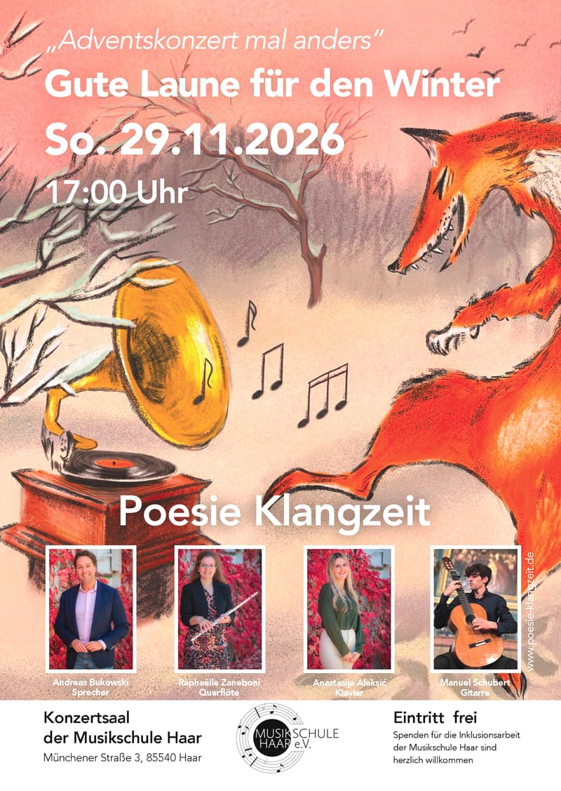 Adventskonzert mal anders - Gute Laune für den Winter