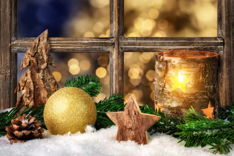 Adventsfenster Bücherei Haar