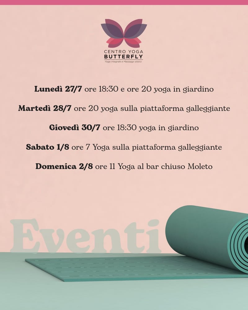 Eventi Agosto
