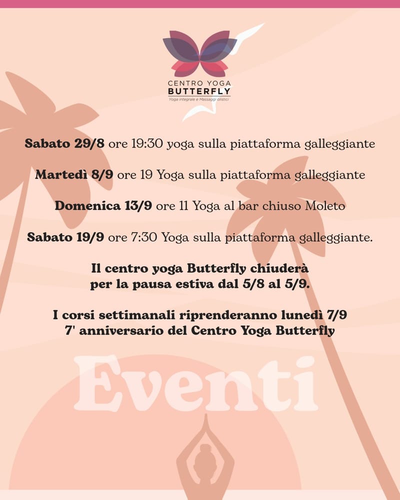 Eventi Settembre