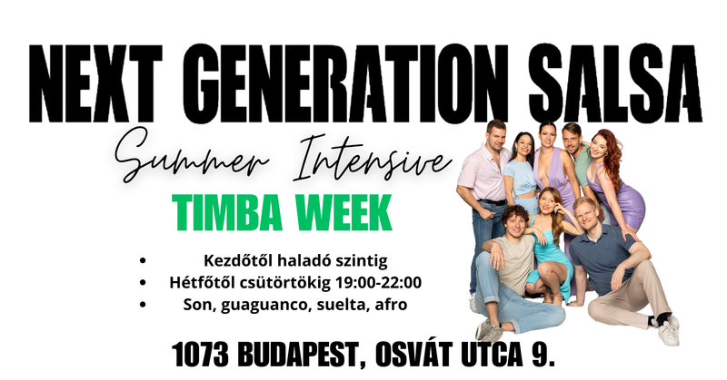 Summer Intensive - Timba Week
